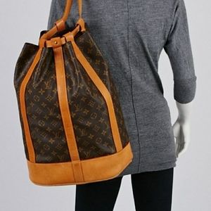 Louis Vuitton Monogram backpack shoulder bag